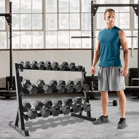 SFE 48" 3 Tier Dumbbell Rack