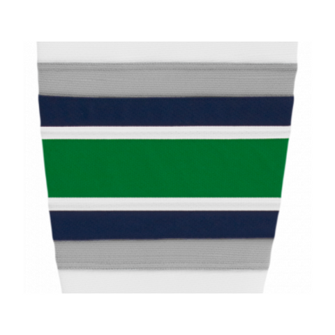 Athletic Knit (AK) HS2100-944 Plymouth Whalers White Mesh Ice Hockey Socks