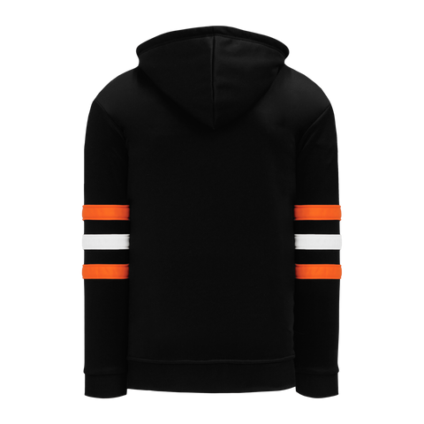 Athletic Knit (AK) A1845A-223 Adult Black/Orange/White Apparel Sweatshirt