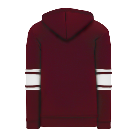 Athletic Knit (AK) A1845A-233 Adult Maroon/White Apparel Sweatshirt