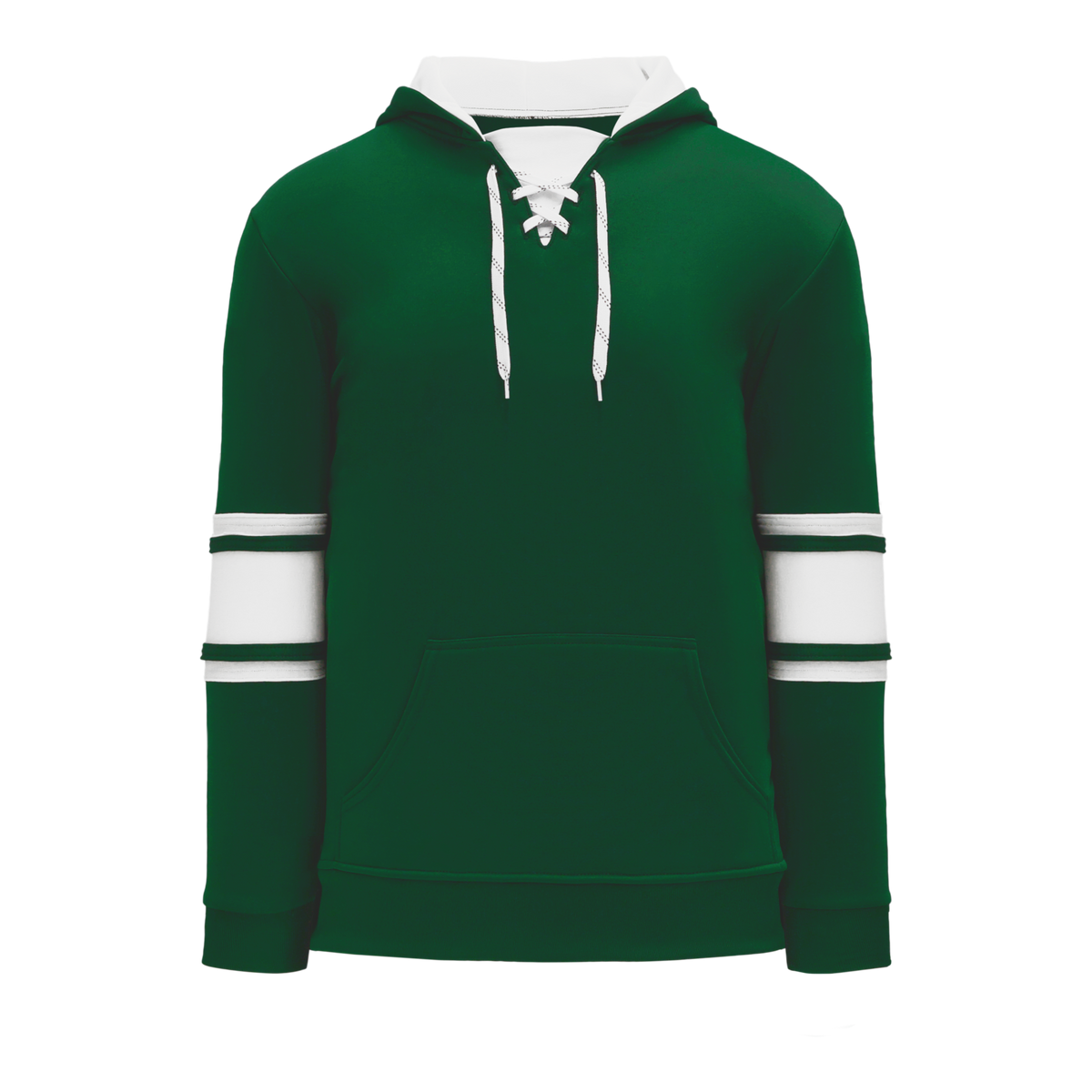 Athletic Knit (AK) A1845Y-260 Youth Dark Green/White Apparel Sweatshirt