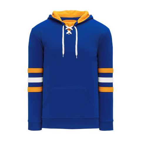 Athletic Knit (AK) A1845A-447 Adult Royal Blue/Gold/White Apparel Sweatshirt