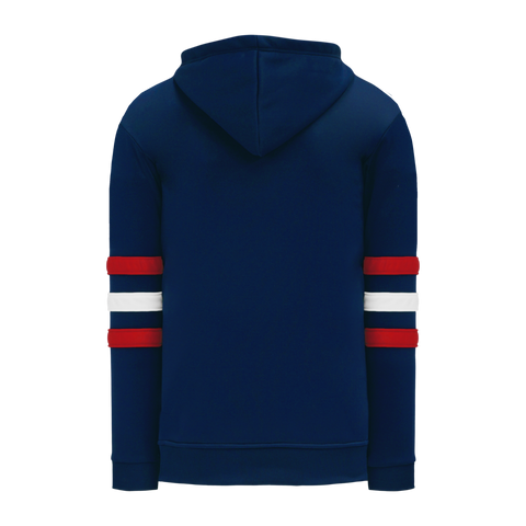 Athletic Knit (AK) A1845A-764 Adult Navy/Red/White Apparel Sweatshirt