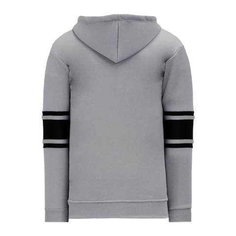 Athletic Knit (AK) A1845A-920 Adult Heather Grey/Black Apparel Sweatshirt