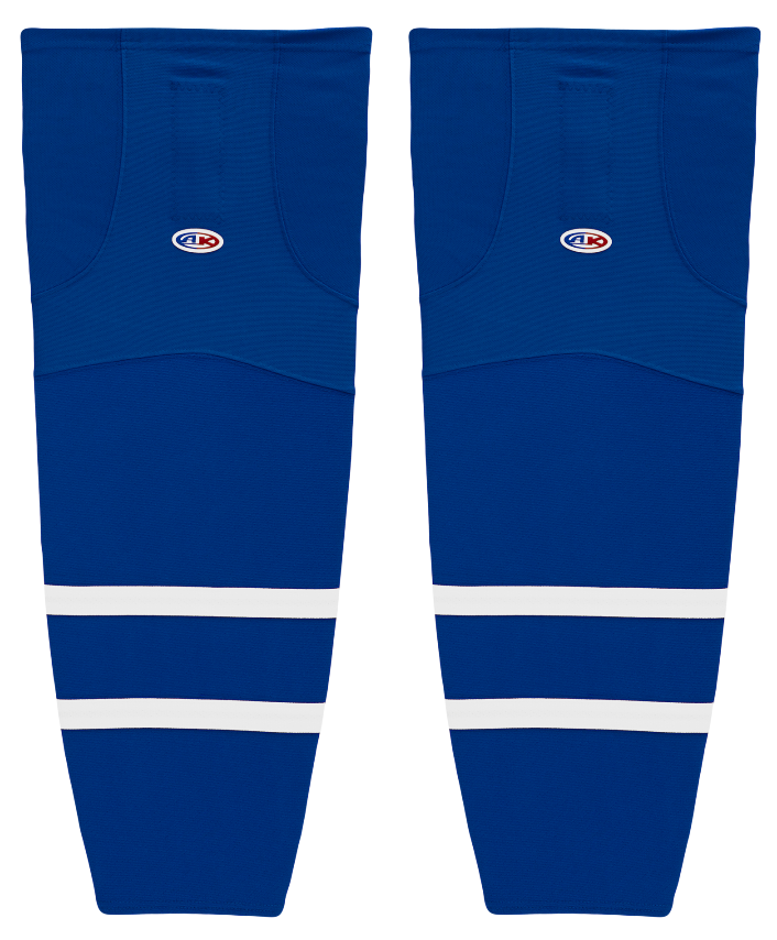 Athletic Knit (AK) HS2100-204 Toronto Marlies Royal Blue Mesh Ice Hockey Socks