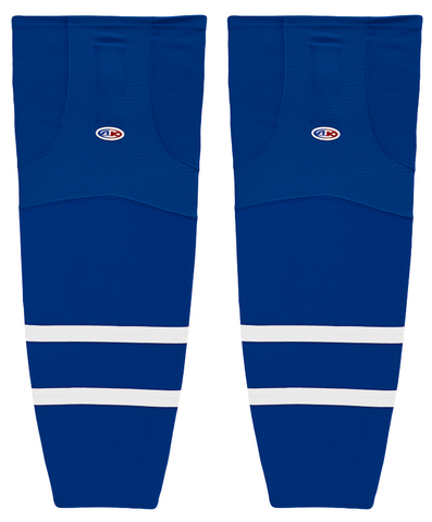 Athletic Knit (AK) HS2100-204 Toronto Marlies Royal Blue Mesh Ice Hockey Socks