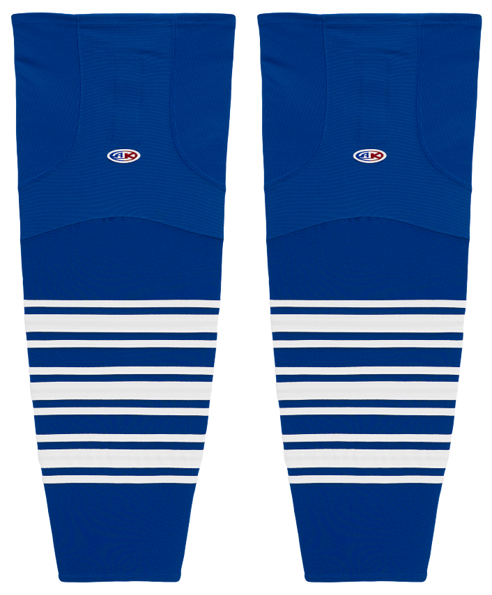 Athletic Knit (AK) HS2100-504 Toronto Marlboros Royal Blue Mesh Ice Hockey Socks