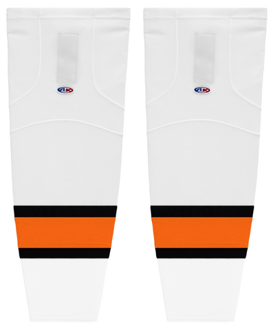 Athletic Knit (AK) HS2100-859 Princeton Tigers White Mesh Ice Hockey Socks