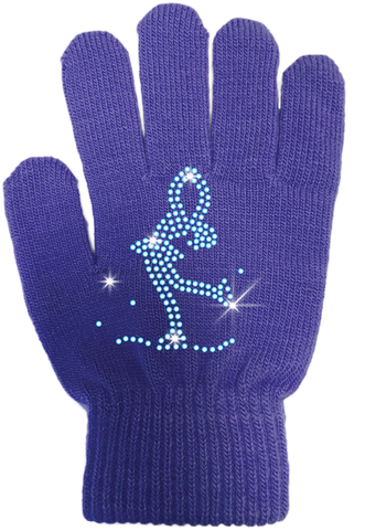 CHLOE NOEL SKATE GLOVE - MINI LAYBACK CRYSTALS