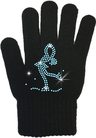 CHLOE NOEL SKATE GLOVE - MINI LAYBACK CRYSTALS