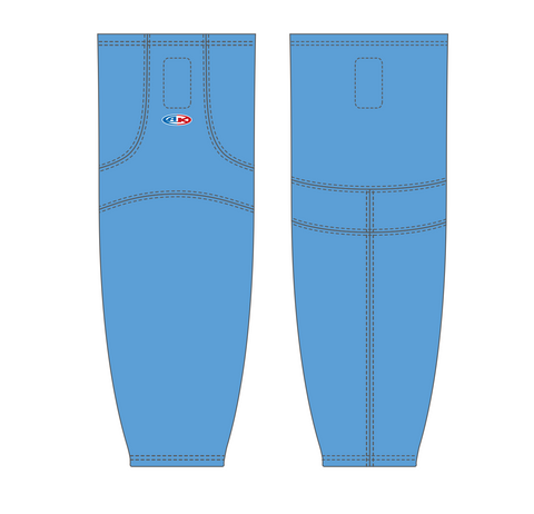 Athletic Knit (AK) HS1100-018 Sky Blue Mesh Ice Hockey Socks