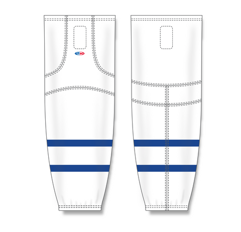 Athletic Knit (AK) HS2100-205 Toronto Marlies White Mesh Ice Hockey Socks