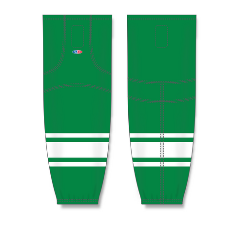 Athletic Knit (AK) HS2100-210 Toronto St. Pats Kelly Green/White Mesh Ice Hockey Socks