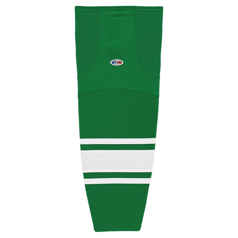 Athletic Knit (AK) HS2100-210 Toronto St. Pats Kelly Green/White Mesh Ice Hockey Socks