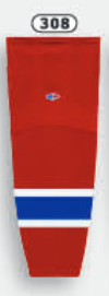 Athletic Knit (AK) HS2100-308 Edmonton Oil Kings Red Mesh Ice Hockey Socks