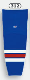 Athletic Knit (AK) HS2100-312 Kitchener Rangers Royal Blue Mesh Ice Hockey Socks