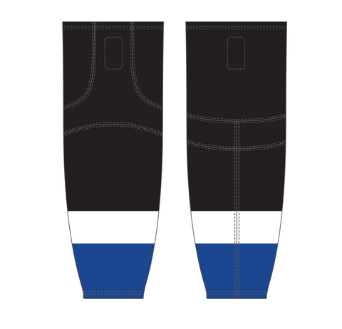 Athletic Knit (AK) HS2100-338 Tampa Bay Lightning Black Mesh Ice Hockey Socks