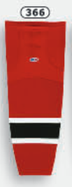 Athletic Knit (AK) HS2100-366 1976-78 Cleveland Barons Red Mesh Ice Hockey Socks