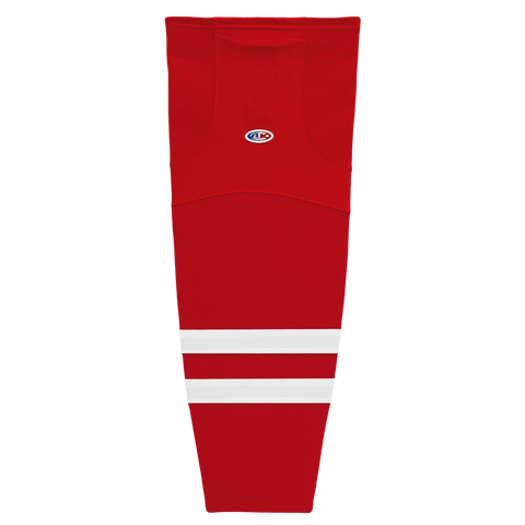 Athletic Knit (AK) HS2100-527 Team Canada Red Mesh Ice Hockey Socks