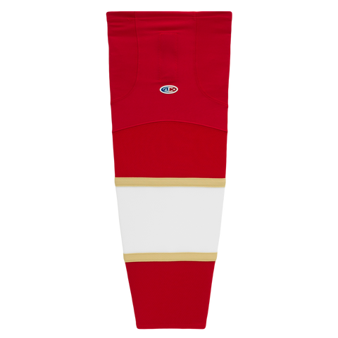 Athletic Knit (AK) HS2100-668 2016 Florida Panthers Red Mesh Ice Hockey Socks