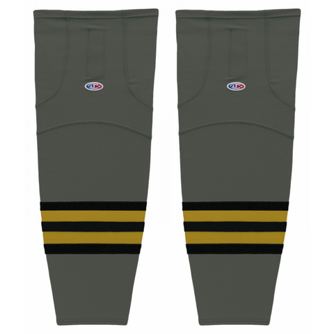 Athletic Knit (AK) HS2100-748 Vegas Golden Knights Graphite Mesh Ice Hockey Socks