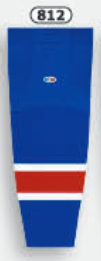 Athletic Knit (AK) HS2100-812 New York Rangers Royal Blue Mesh Ice Hockey Socks