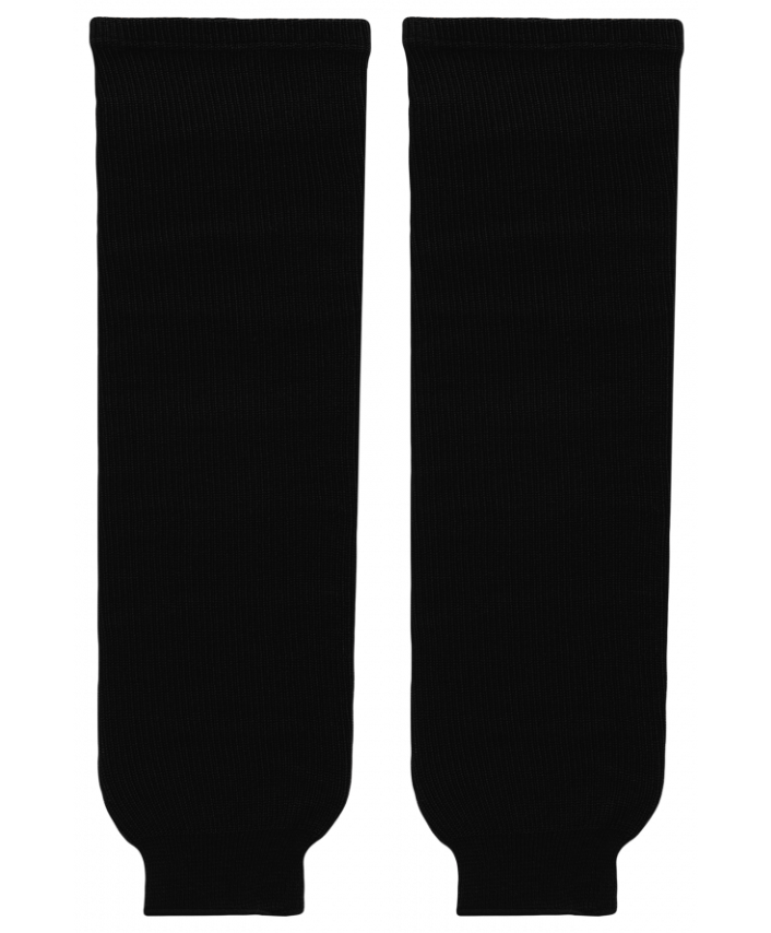 Athletic Knit (AK) HS630-001 Black Knit Ice Hockey Socks