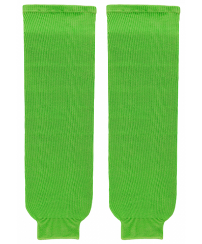 Athletic Knit (AK) HS630-031 Lime Green Knit Ice Hockey Socks