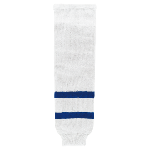 Athletic Knit (AK) HS630-205 Toronto Marlies White Knit Ice Hockey Socks