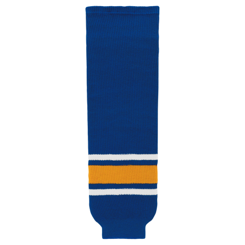 Athletic Knit (AK) HS630-316 Old St. Louis Blues Royal Blue Knit Ice Hockey Socks