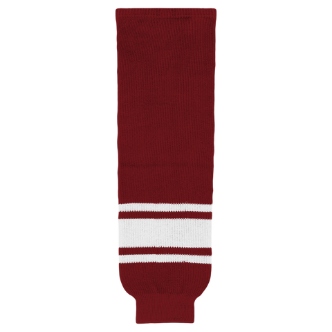 Athletic Knit (AK) HS630-362 Arizona Coyotes Red Knit Ice Hockey Socks