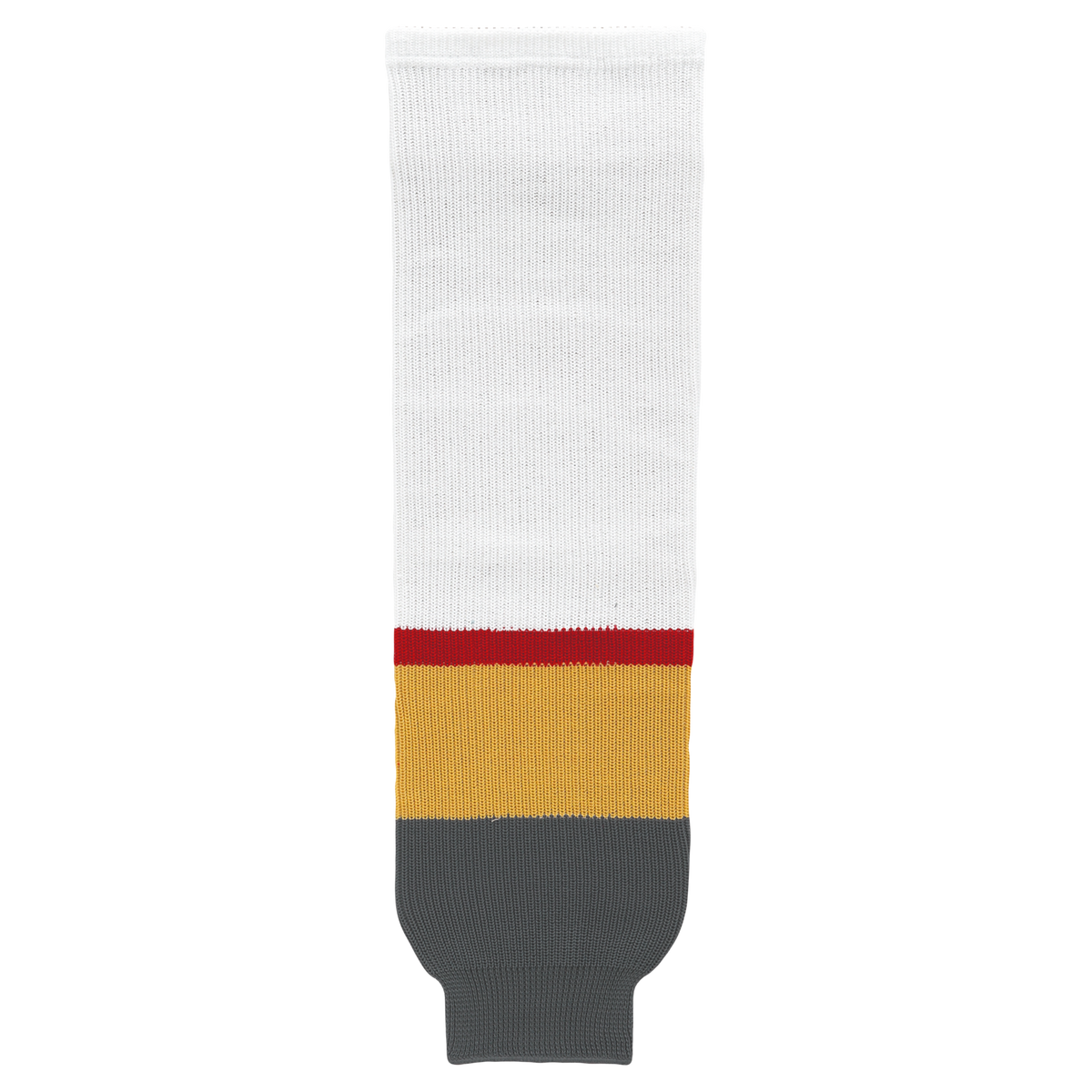 Athletic Knit (AK) HS630-395 2017 Las Vegas Golden Knights White Knit Ice Hockey Socks