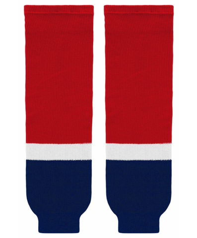 Athletic Knit (AK) HS630-808 2013 Washington Capitals Red Knit Ice Hockey Socks