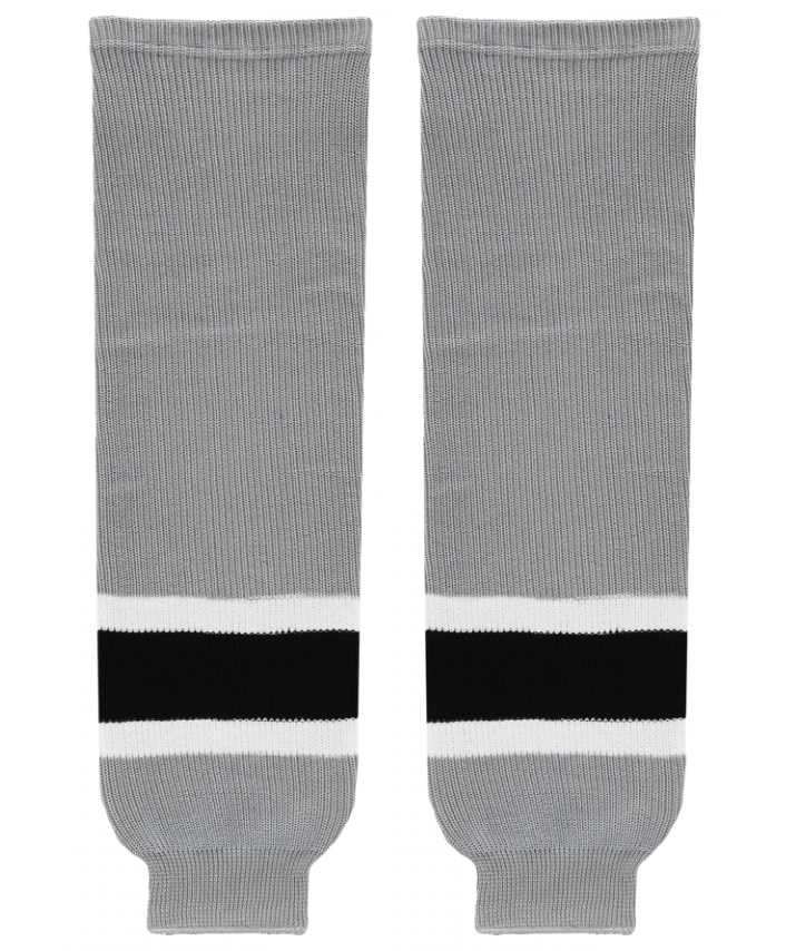 Athletic Knit (AK) HS630-954 Los Angeles Kings Stadium Series Grey Knit Ice Hockey Socks