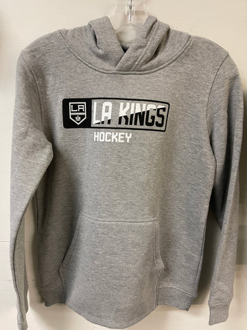 Kings Youth Face Off Pullover Hoodie Grey