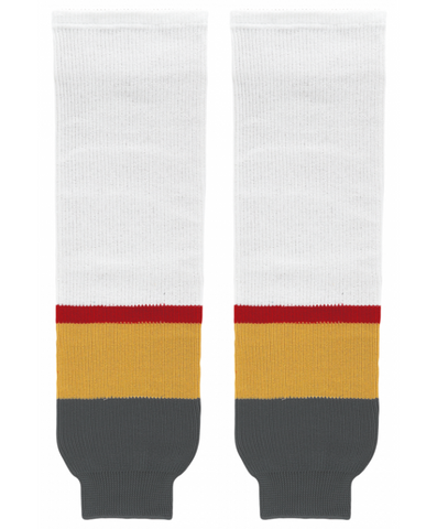 Athletic Knit (AK) HS630-395 2017 Las Vegas Golden Knights White Knit Ice Hockey Socks