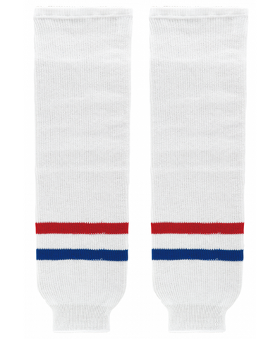 Athletic Knit (AK) HS630-309 Spokane Chiefs White Knit Ice Hockey Socks