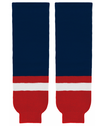 Athletic Knit (AK) HS630-806 2008 Washington Capitals Red Knit Ice Hockey Socks