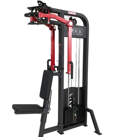 SFE Selectorized Pec Fly/Rear Delt Machine with 250lb weight stacks (New)