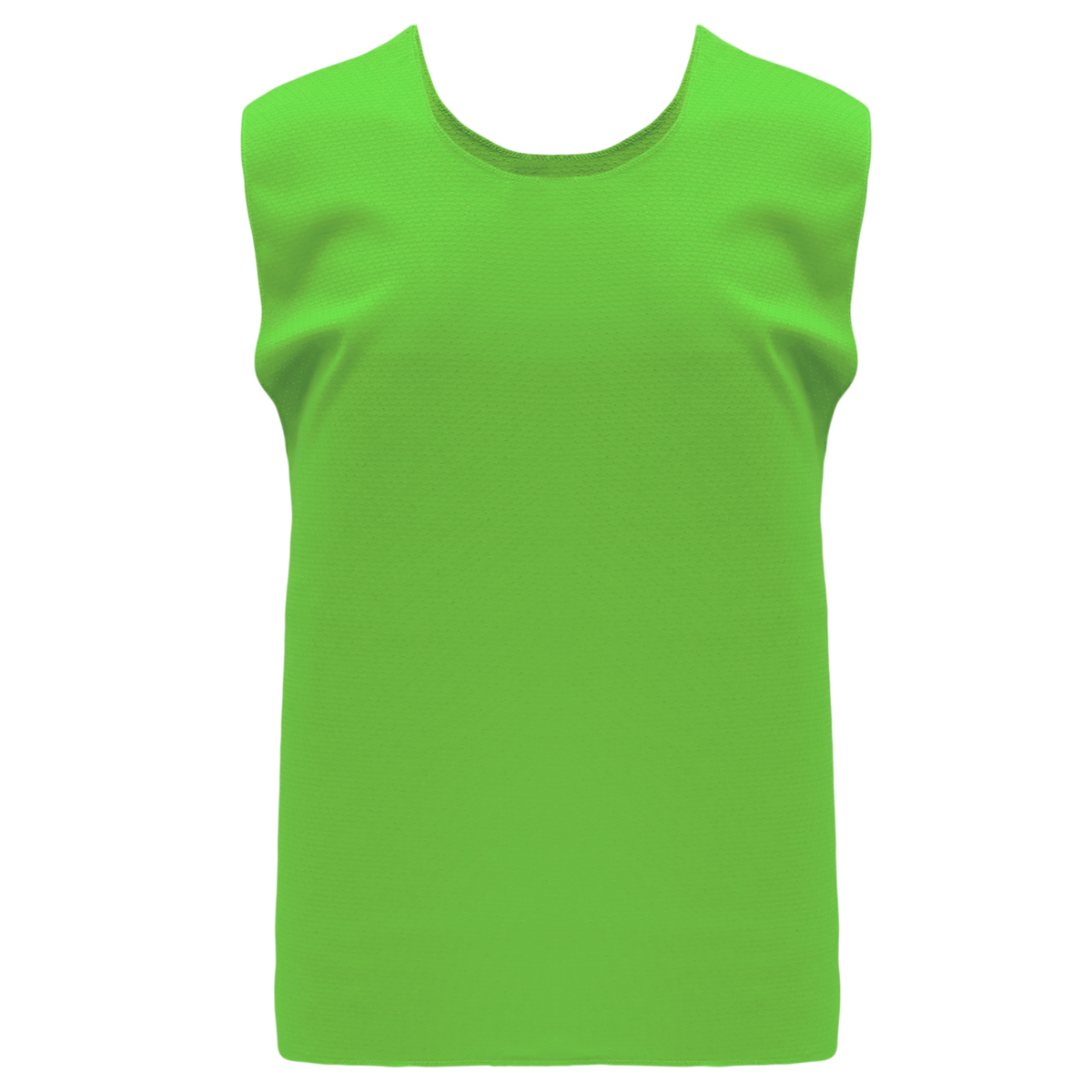 Athletic Knit (AK) SV100 Lime Green Hockey Practice Scrimmage Vest/Pinnie