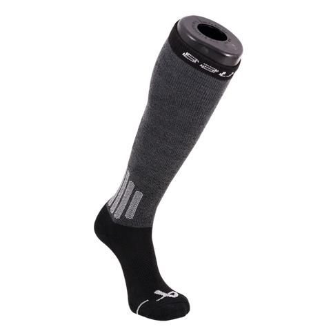 BAUER PRO 360 CUT RESISTANT TALL SOCK - GREY