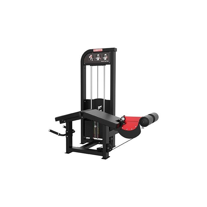 SFE Commercial Prone Leg Curl with 250lb weight stacks (New)