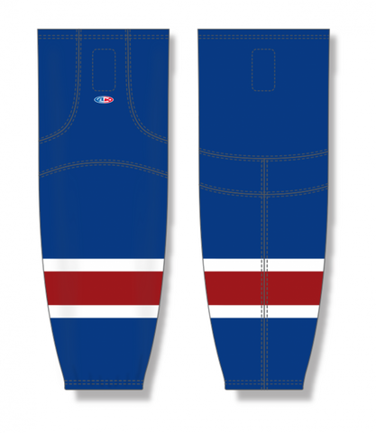 Athletic Knit (AK) HS2100-606 2021 Montreal Canadiens Reverse Retro Royal Blue Mesh Ice Hockey Socks