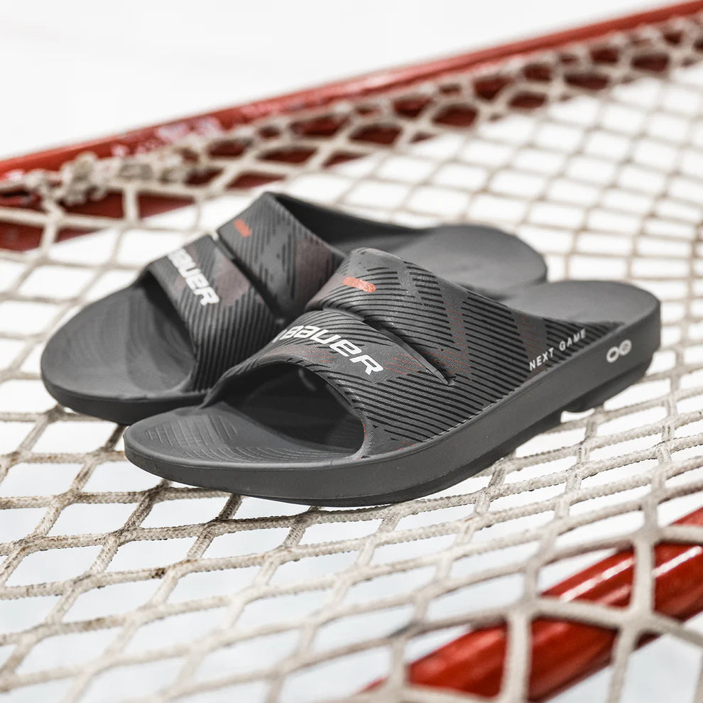 S23 Bauer Oofos NG Sport Slide - Gray