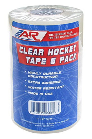 A&R Hockey Tape - Clear - 6 Pack