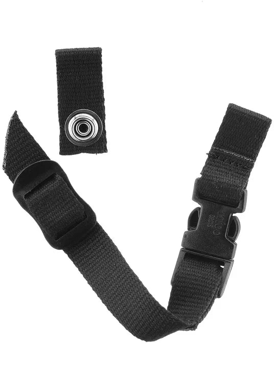 CHIN STRAPS - ONE SIZE - BLACK